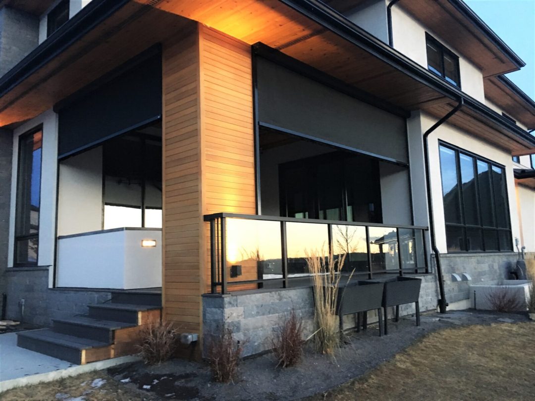 Blueflower Sunrooms - Service - Claresholm Talius Motorized Screens (1)